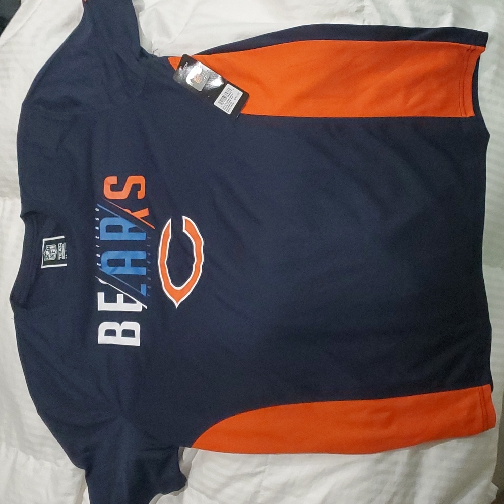🔥🏈 Chicago Bears 🐻  BRAND NEW Performance T shirt 👕